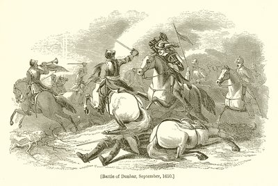 Battaglia di Dunbar, settembre 1650 da English School