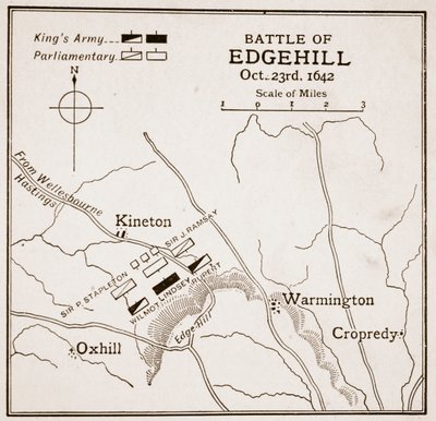 Battaglia di Edgehill, 23 ottobre 1642 da English School