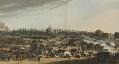 Battaglia di Lipsia, 16-19 ottobre 1813, da Un resoconto illustrato degli eventi importanti negli Annali d
