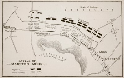 Battaglia di Marston Moor da English School