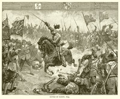 Battaglia di Naseby, 1645 da English School