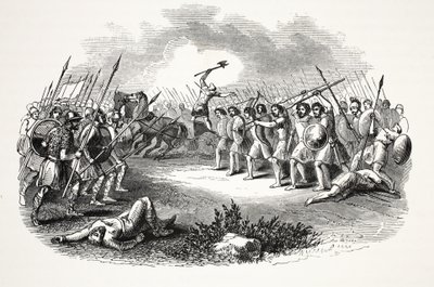 Battaglia di Rhuddlan Marsh da English School