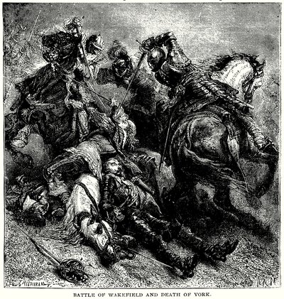 Battaglia di Wakefield e morte di York da English School