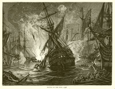 Battaglia del Nilo, 1798 da English School