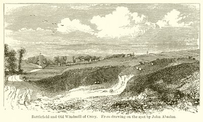 Campo di Battaglia e Vecchio Mulino a Vento di Crecy da English School