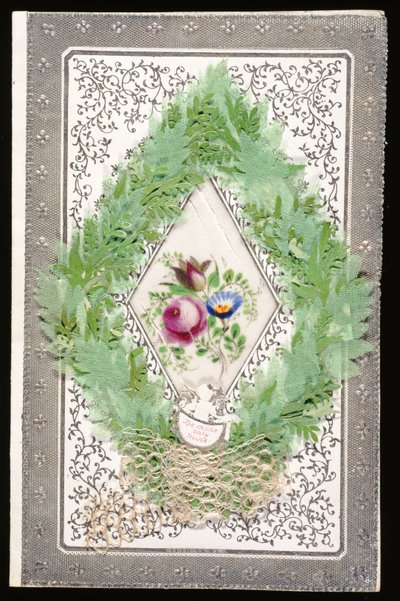 Sii mio solo mio, biglietto di San Valentino, c.1830 da English School