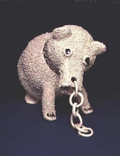 Brocca o vaso a forma di orso, c.1740-70 da English School