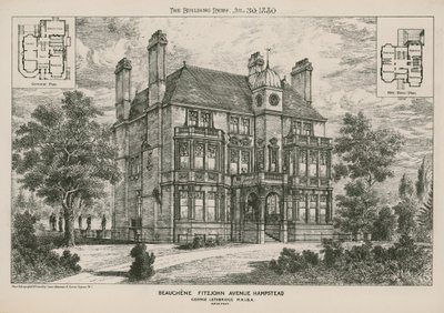 Beauchene, Fitzjohn Avenue, Hampstead da English School