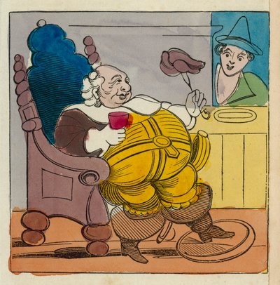 Bellezze di Shakespeare: Falstaff da English School