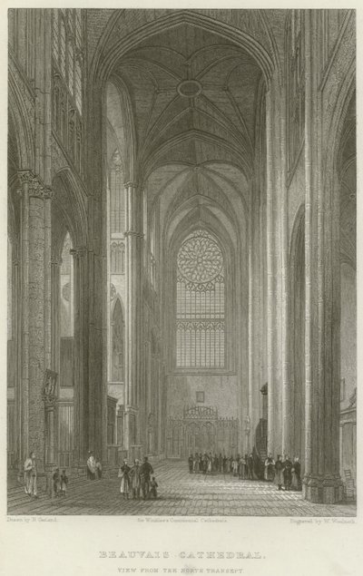 Cattedrale di Beauvais, Vista dal Transetto Nord da English School