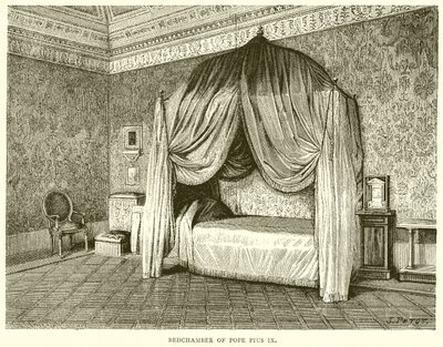 Camera da Letto di Papa Pio IX da English School