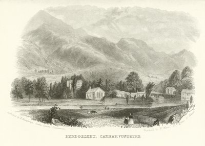 Beddgelert, Carnarvonshire, Galles da English School