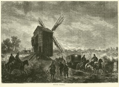 Prima di Orleans, novembre 1870 da English School