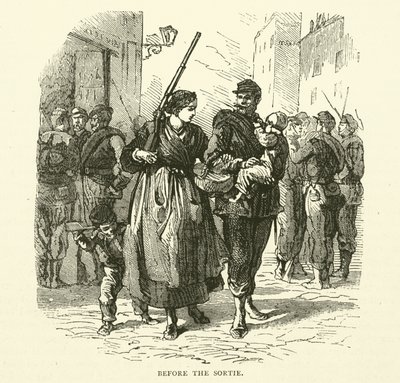 Prima della sortita, gennaio 1871 da English School