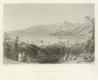 Beirut e Monte Libano, 1837 da English School