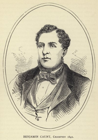 Benjamin Caunt, campione, 1842 da English School