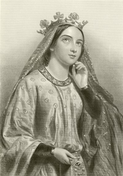 Berengaria, consorte di re Riccardo I da English School