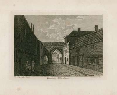 Abbazia di Bermondsey nel Surrey da English School
