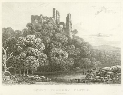 Castello di Berry Pomeroy, Devonshire da English School