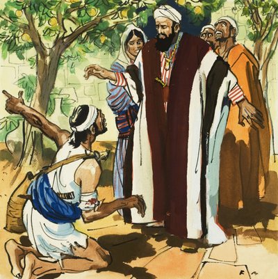 Scena biblica da English School