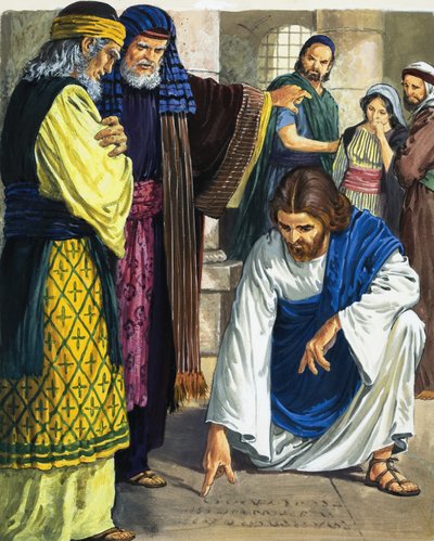 Scena biblica da English School
