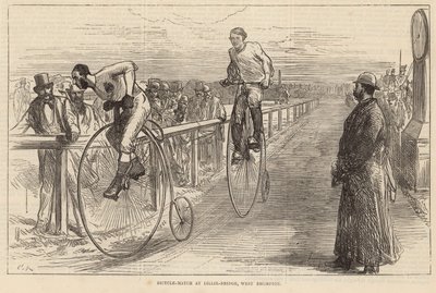 Gara di biciclette a Lillie Bridge, West Brompton da English School