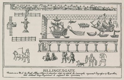 Billingsgate, 1598 da English School