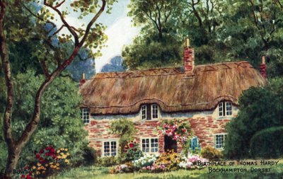 Luogo di nascita di Thomas Hardy, Bockhampton, Dorset da English School