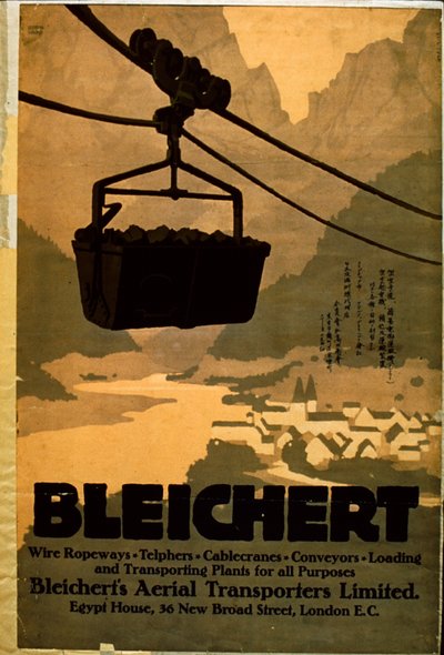 Poster di ingegneria Bleichert da English School