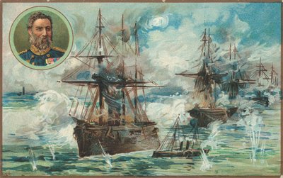Bombardamento di Alessandria, 11 luglio 1882 da English School