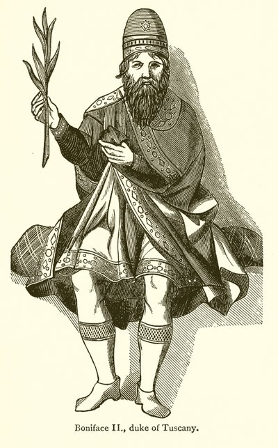 Bonifacio II, Duca di Toscana da English School