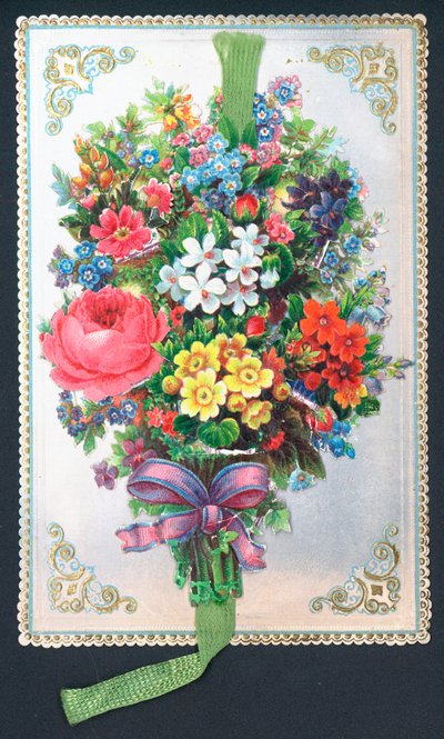 Bouquet di fiori, biglietto da English School