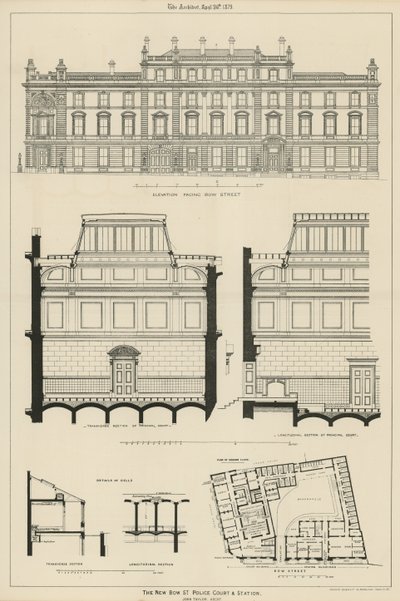 Tribunale e stazione di polizia di Bow Street da English School