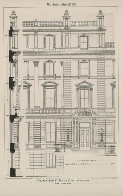 Tribunale e stazione di polizia di Bow Street da English School