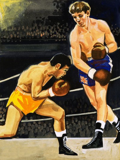 Boxe: Alan Rudkin vs. Musahiko Harada nel 1965 da English School