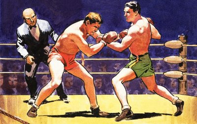Incontro di boxe da English School
