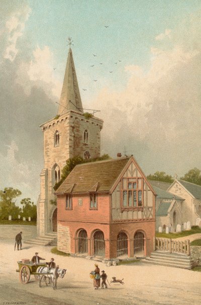 Chiesa e Municipio di Brading - Isola di Wight da English School