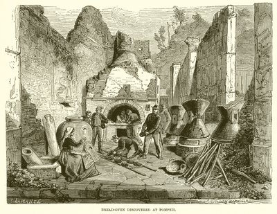 Forno per il pane scoperto a Pompei da English School