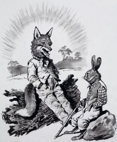 Brer Rabbit e Brer Fox da English School
