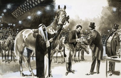 Brian Hughes inganna con successo il New York Horse Show nel 1907 da English School
