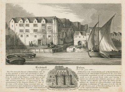 Palazzo Bridewell come appariva intorno all