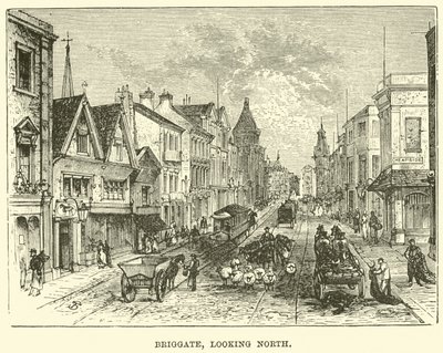 Briggate, vista verso Nord da English School