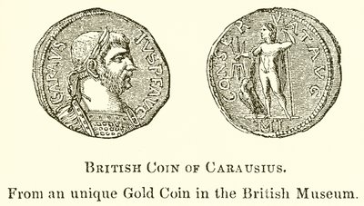 Moneta britannica di Carausio da English School