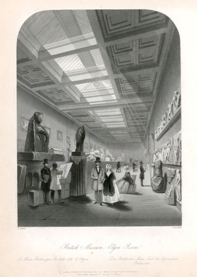 British Museum - Sala Elgin da English School