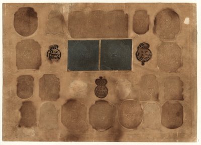 Francobolli fiscali britannici, c.1765 da English School