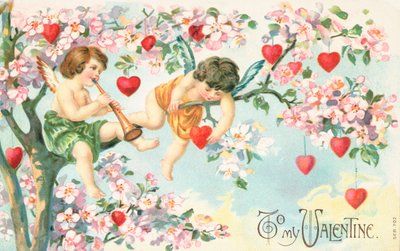 Biglietto di San Valentino britannico da English School