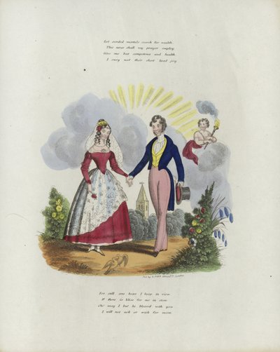 Biglietto di San Valentino britannico con un