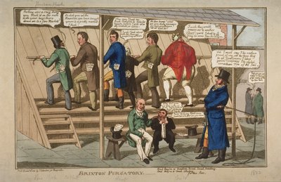 Purgatorio di Brixton, 1822 da English School