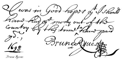 Brune Ryves da English School