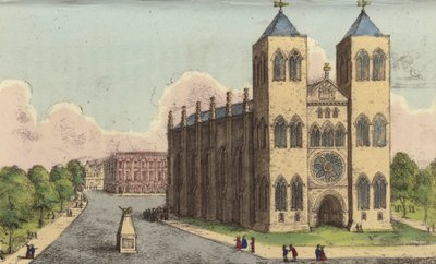 Cattedrale di Brunswick, Germania, luogo di riposo finale della regina Carolina, moglie separata di re Giorgio IV da English School